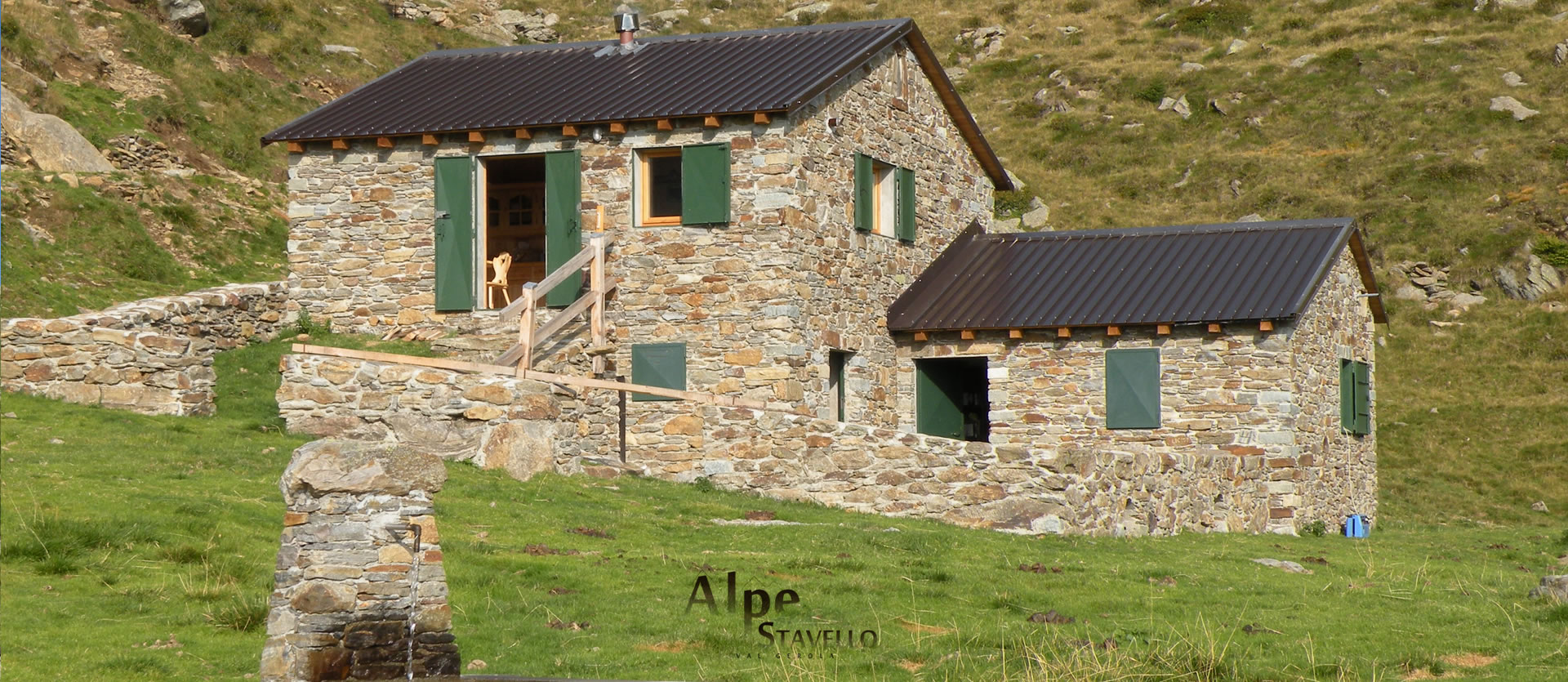 La casera - l'alpeggio - Alpe Stavello