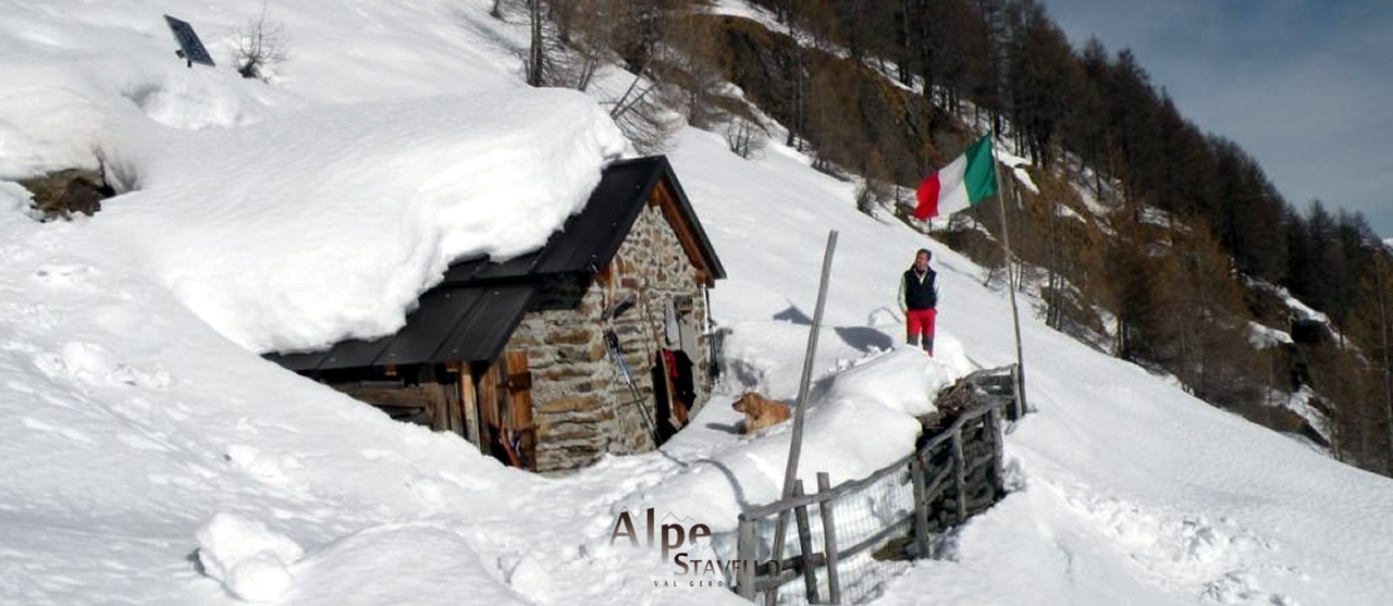 Baita al Piede - l'alpeggio - Alpe Stavello