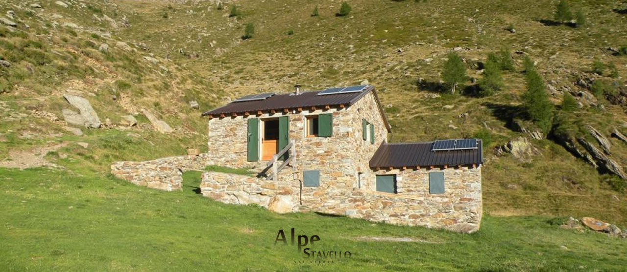 La casera - l'alpeggio - Alpe Stavello