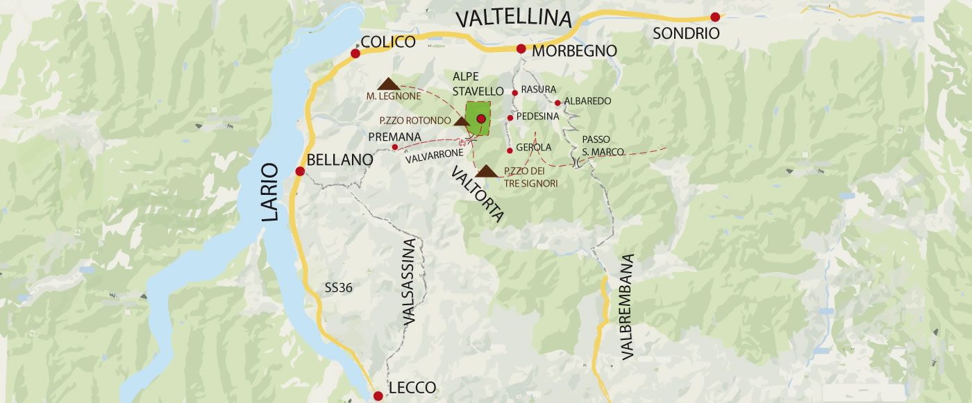 Alpe Stavello - Valgerola - Dove Siamo