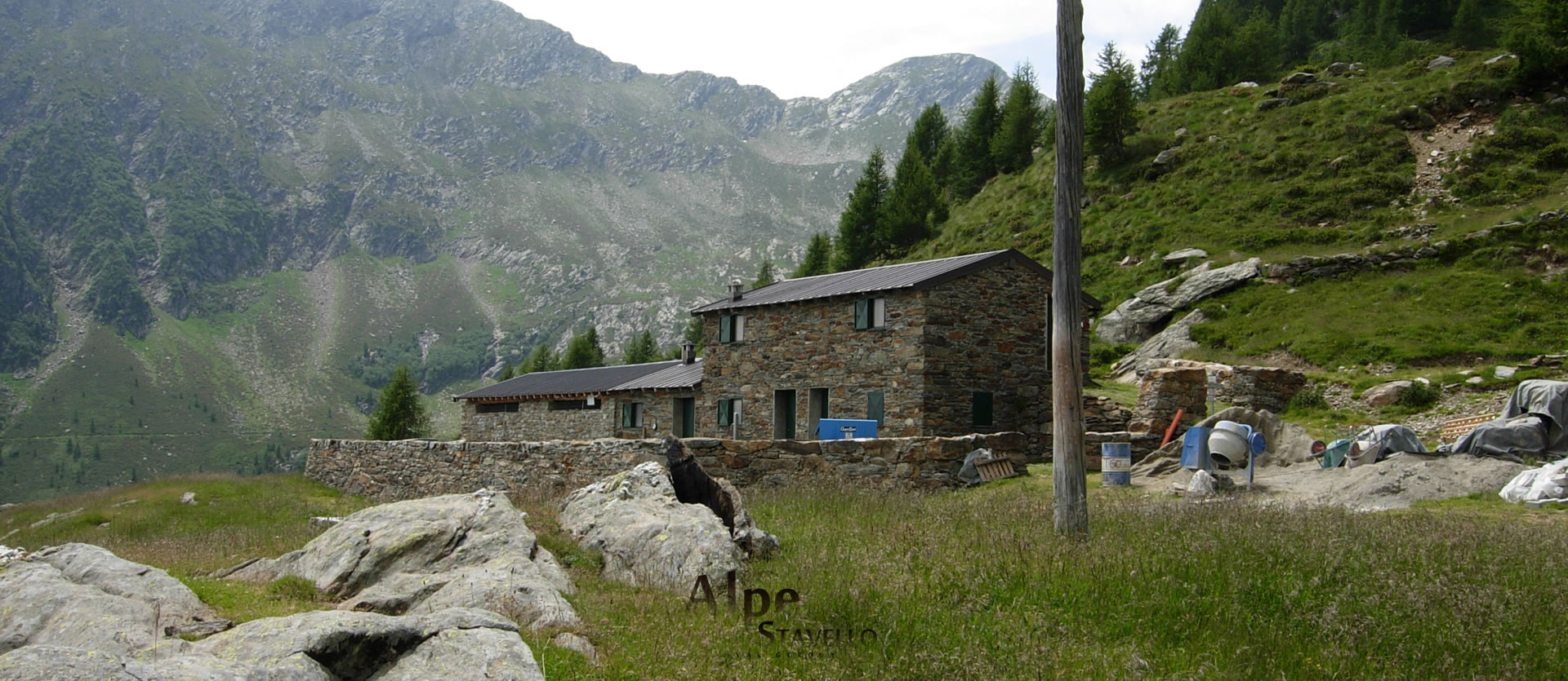 Alpe Stavello - Valgerola - la storia