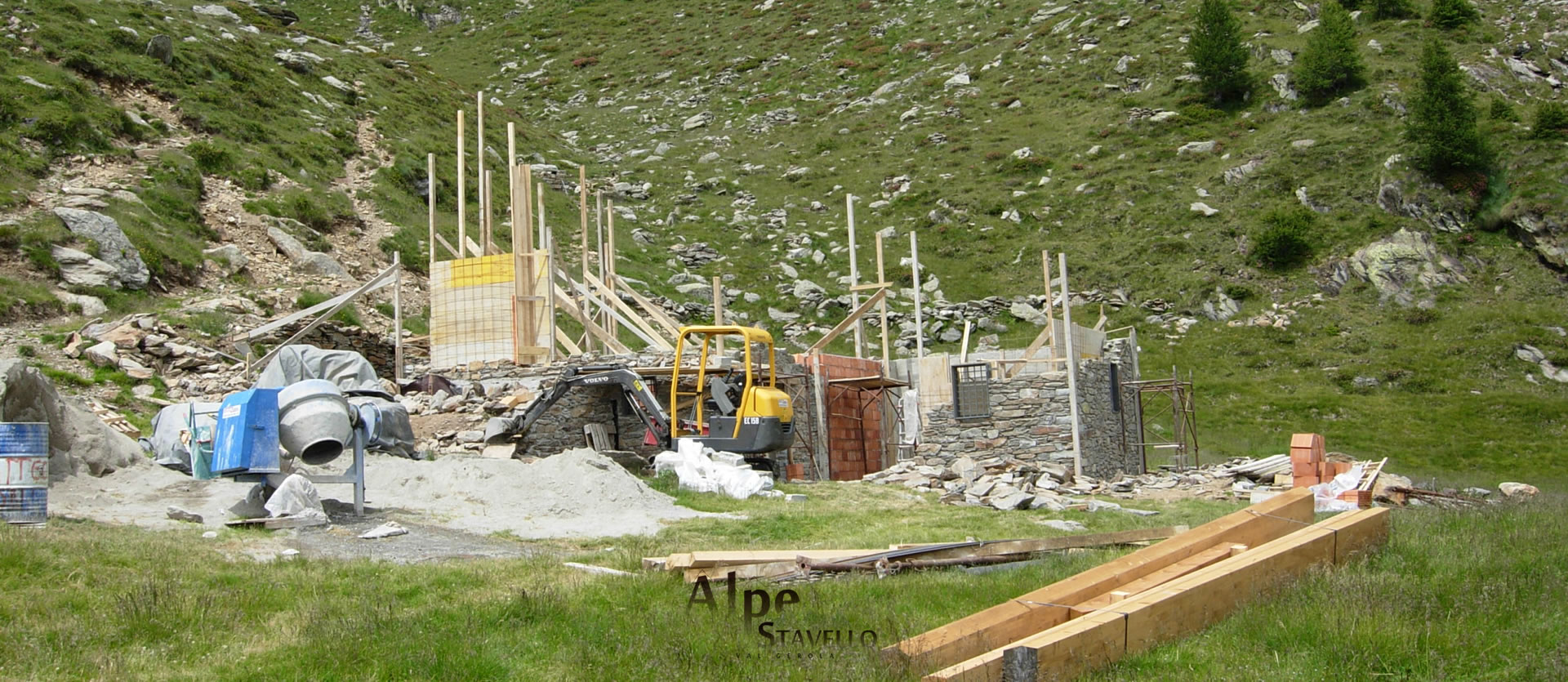 Alpe Stavello - Valgerola - la storia