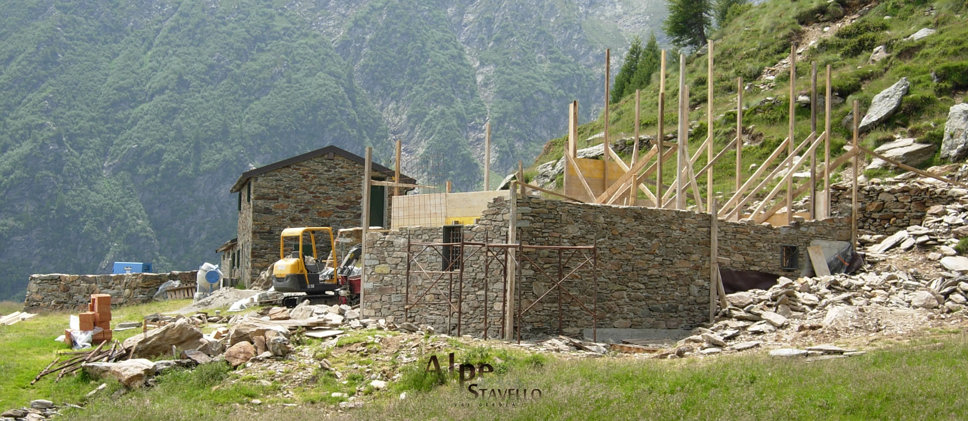 Alpe Stavello - Valgerola - la storia