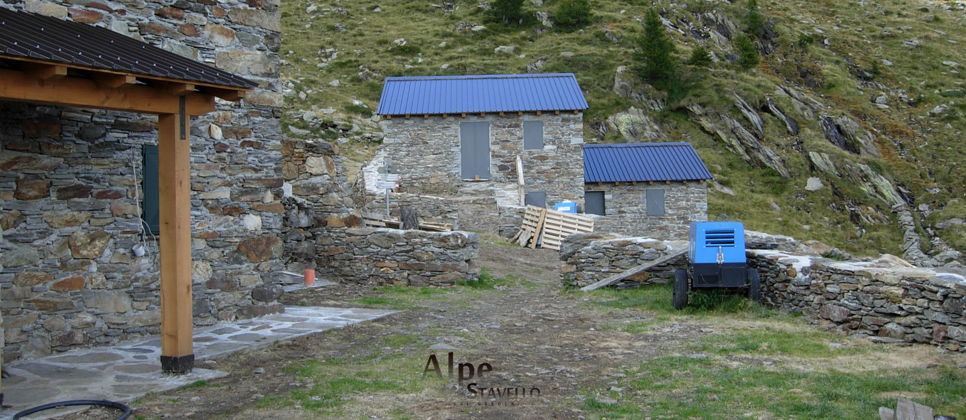 Alpe Stavello - Valgerola - la storia